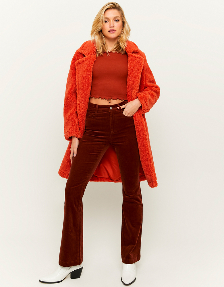 High Waist Flare Hose aus Cord | TALLY WEiJL