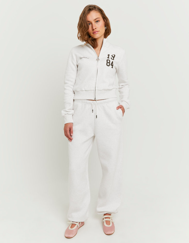 Pantaloni da Jogging Beige con stampa | TALLY WEiJL