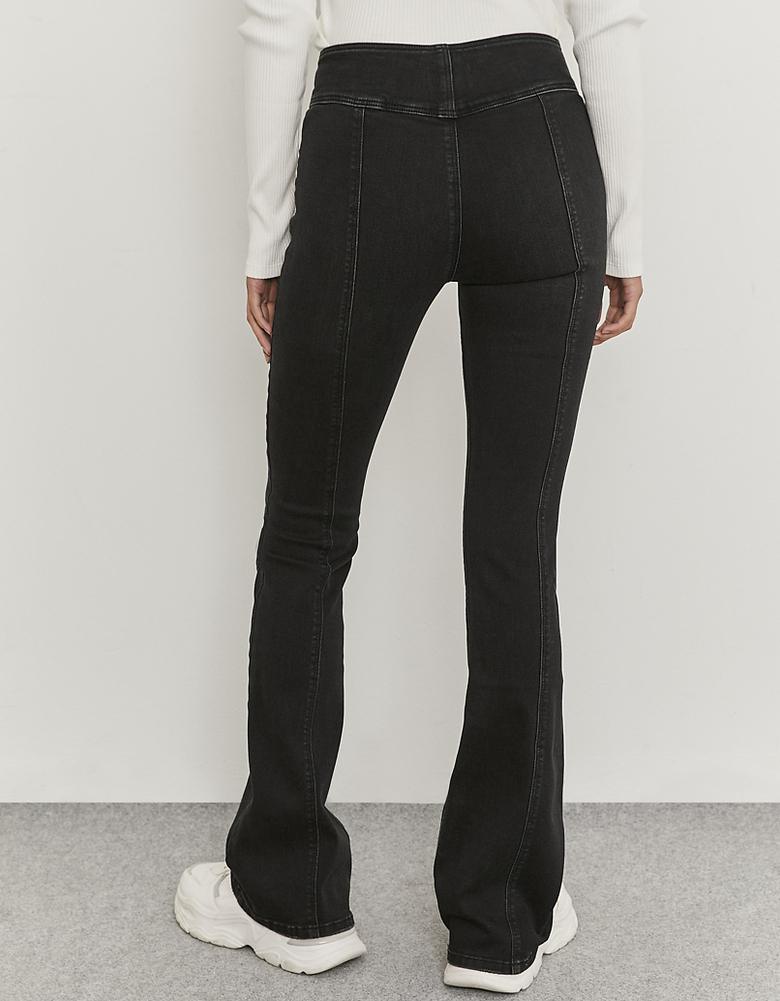 Jean Skinny Taille Haute Noir | TALLY WEiJL