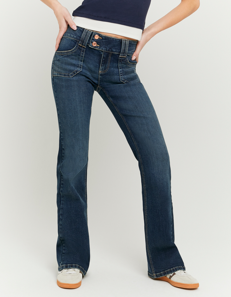 Jeans flare blu a vita bassa | TALLY WEiJL