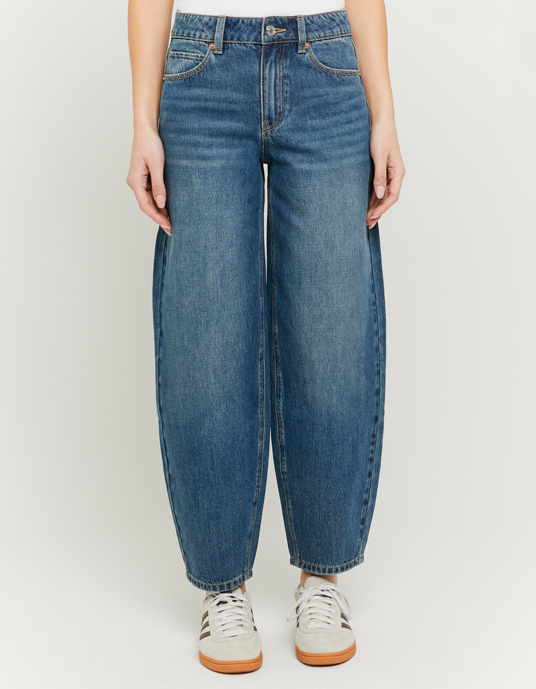 Blaue Barrel Jeans | TALLY WEiJL