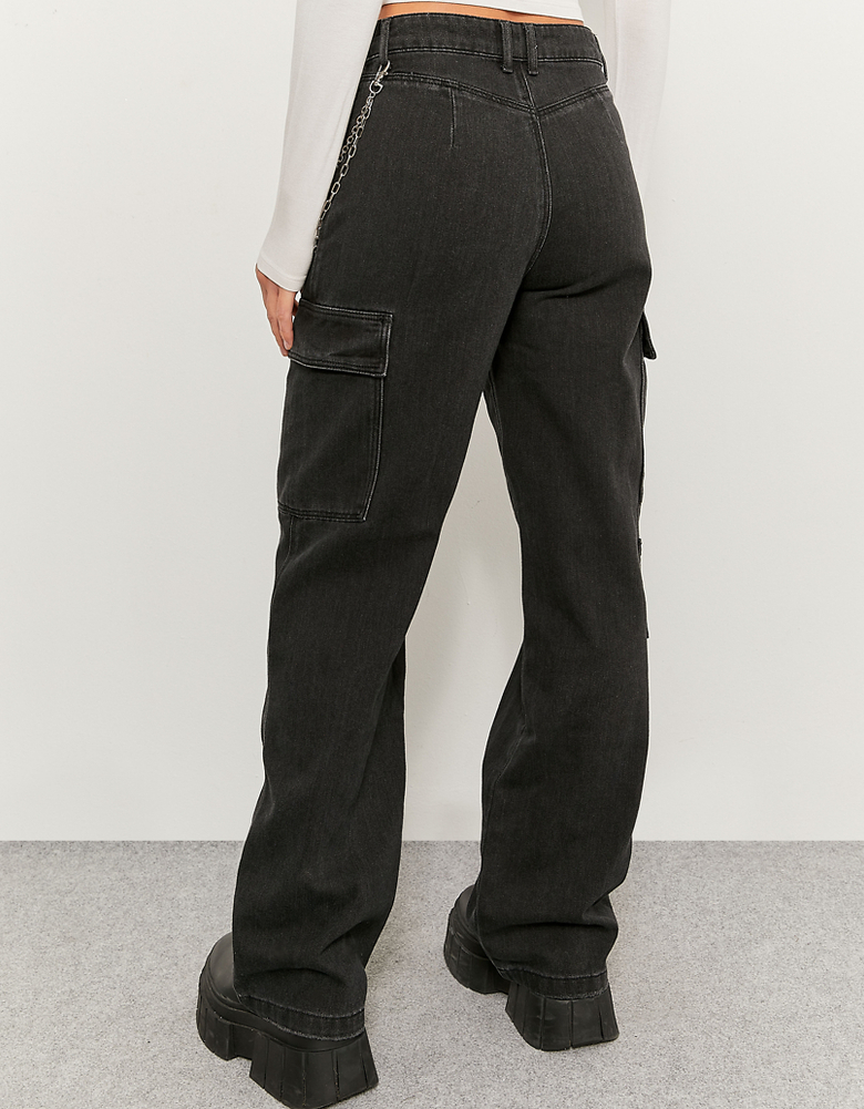 Jean Cargo avec Chaine Taille Haute | TALLY WEiJL