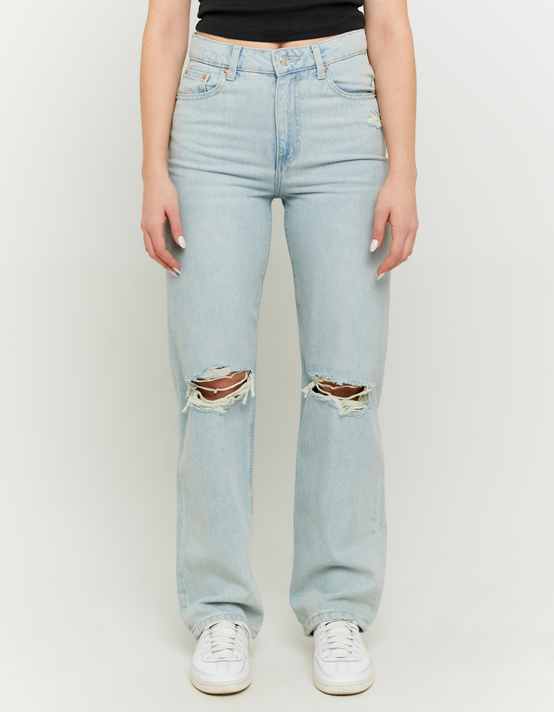 Jeans Straight Leg a Vita Alta | TALLY WEiJL