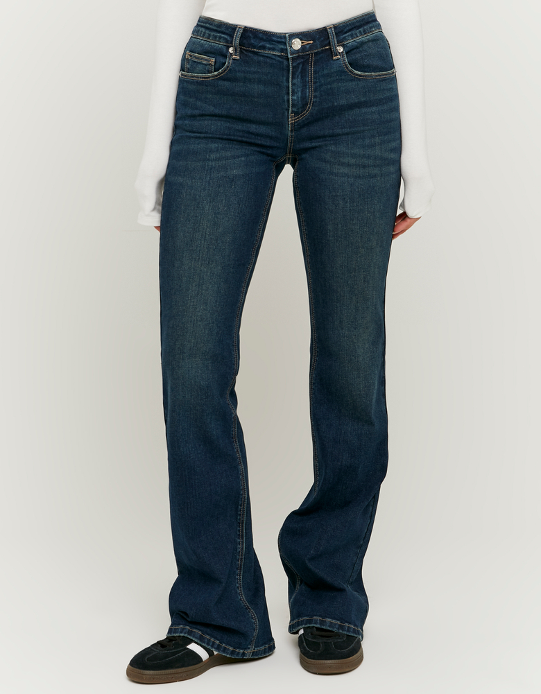 TALLY WEiJL, Jeans flare blu a vita bassa for Women