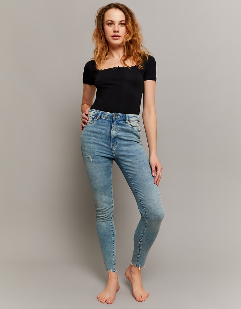 High Waist Skinny Jeans | TALLY WEiJL