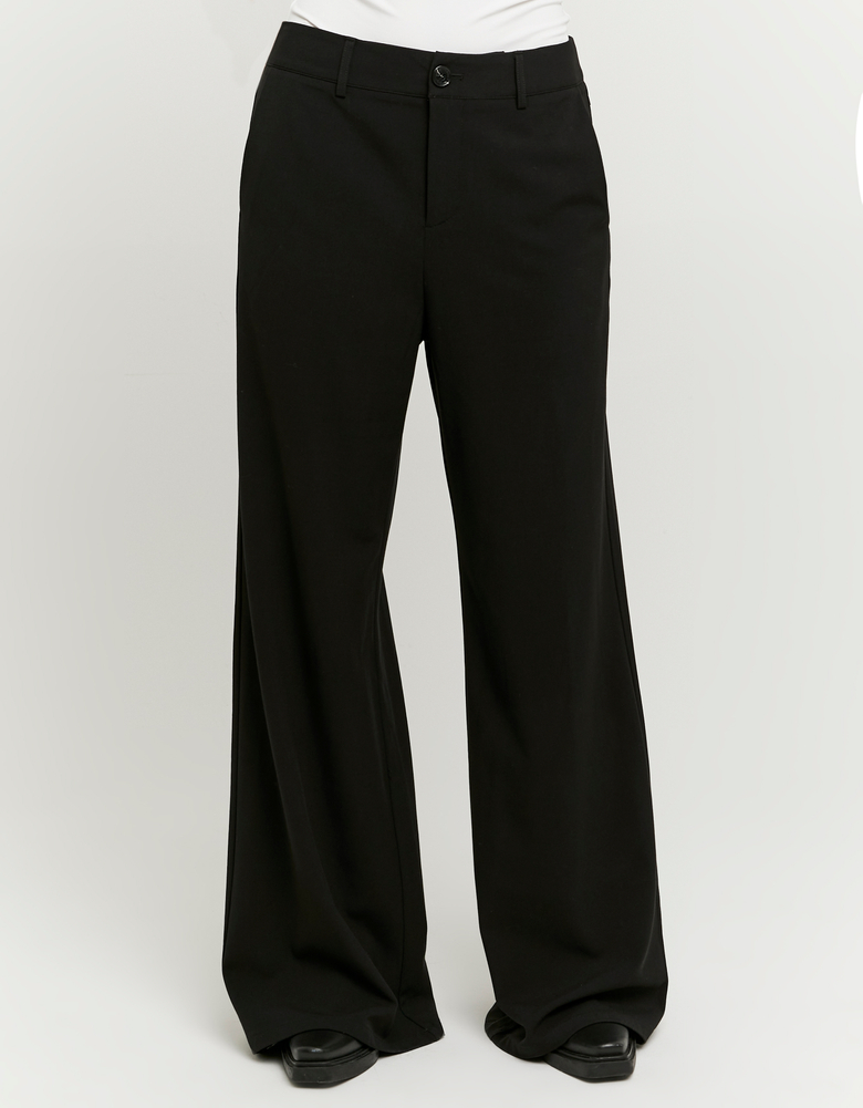 Pantaloni wide leg neri | TALLY WEiJL