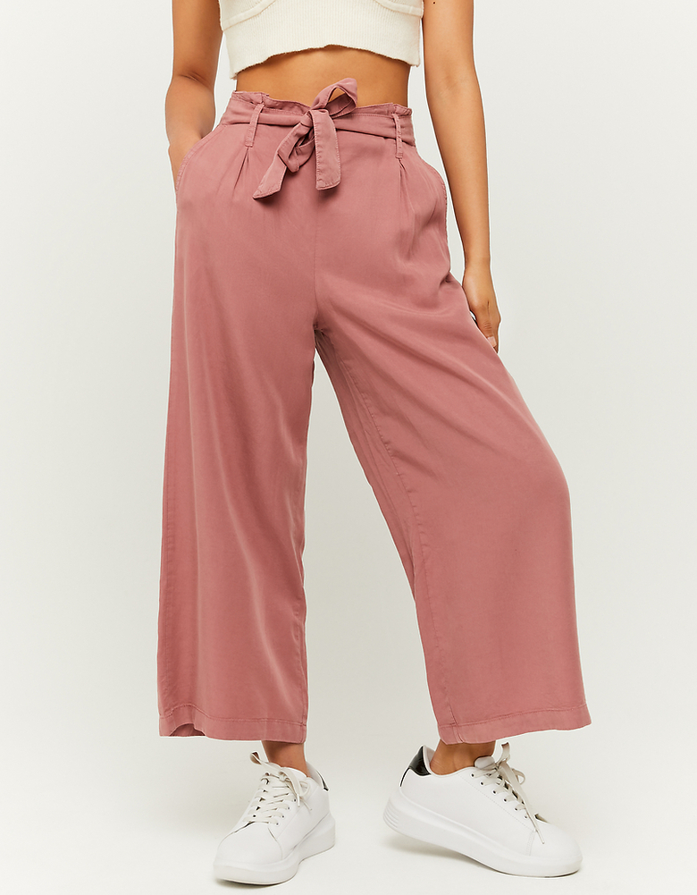 TALLY WEiJL, Pantaloni Culotte Leggeri a Vita Alta for Women