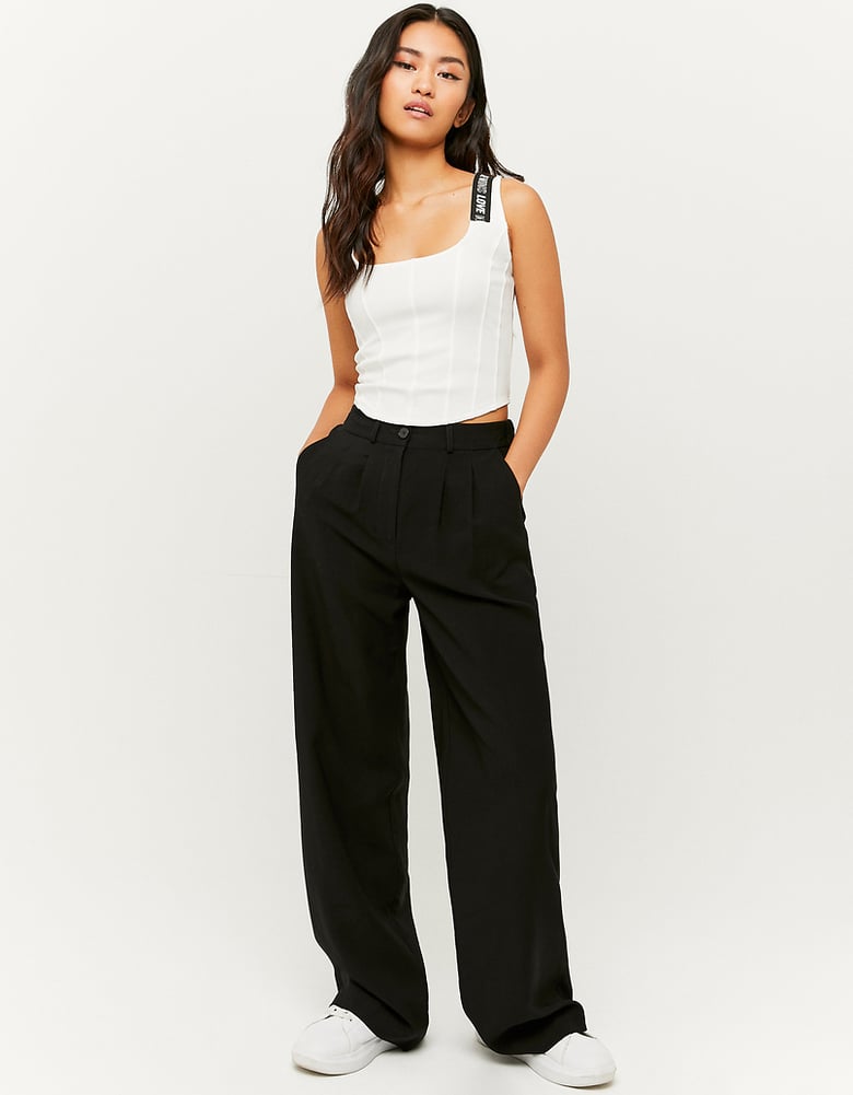 TALLY WEiJL, High Waist Lightweight Wide Leg Hose for Women