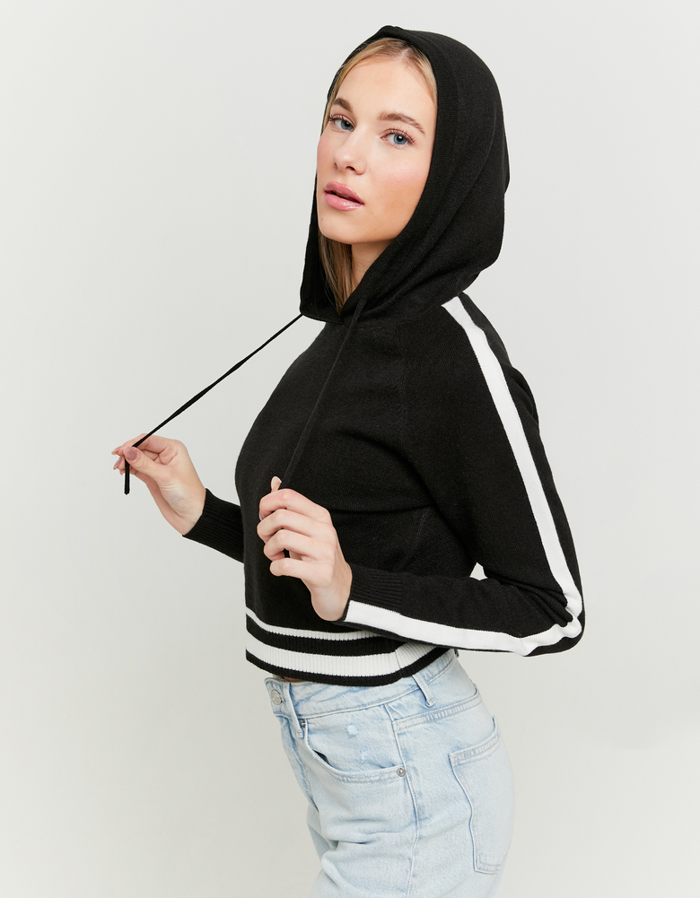 TALLY WEiJL, Pull Noir Rayé for Women