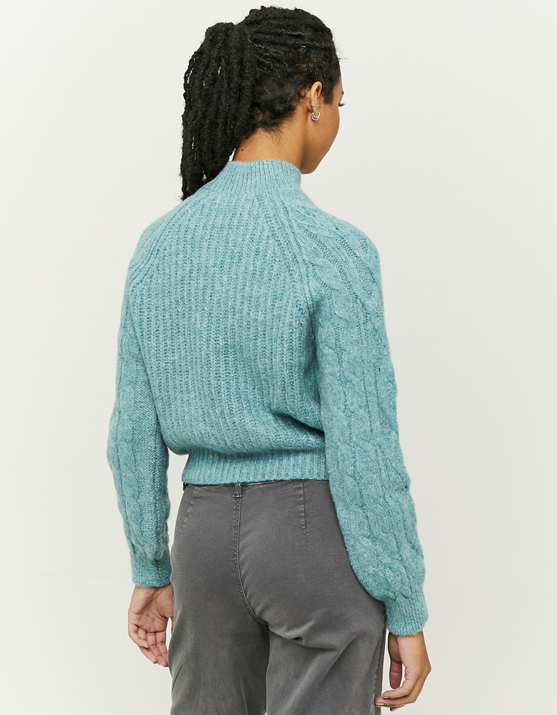 Maglione Intrecciato Verde | TALLY WEiJL