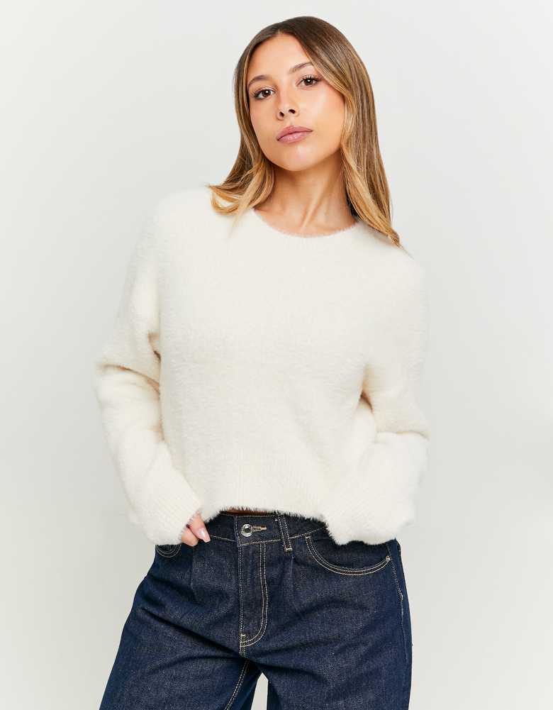 Maglione Soft Touch Bianco | TALLY WEiJL