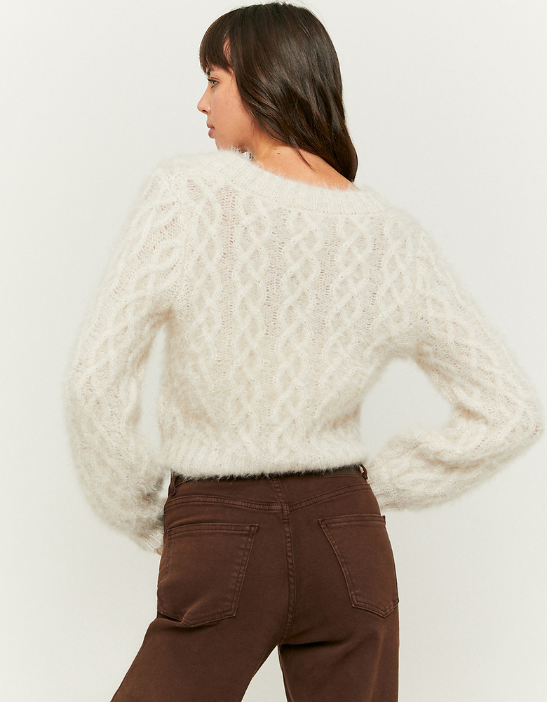 TALLY WEiJL, White Soft touch  Jumper for Women