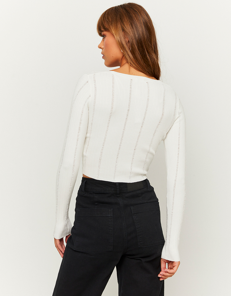 Knit V-Neck Jumper | TALLY WEiJL