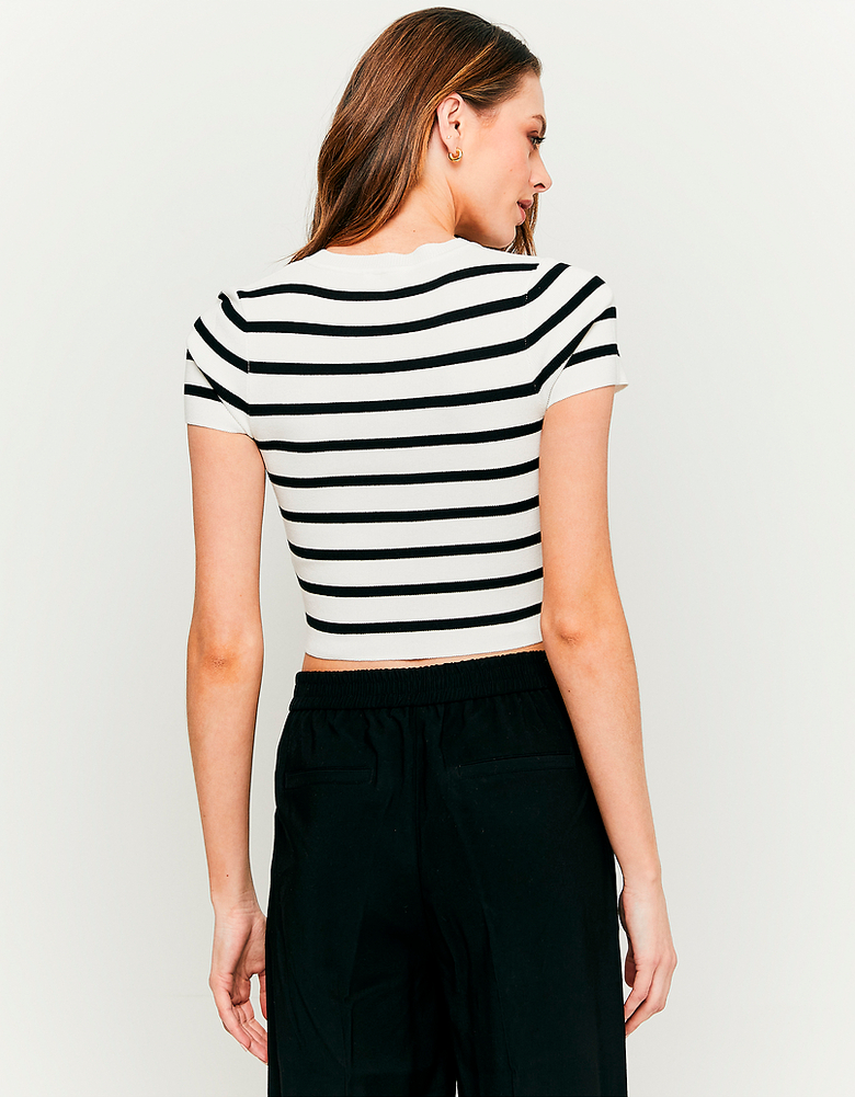 Top Corto In Maglia A Righe | TALLY WEiJL