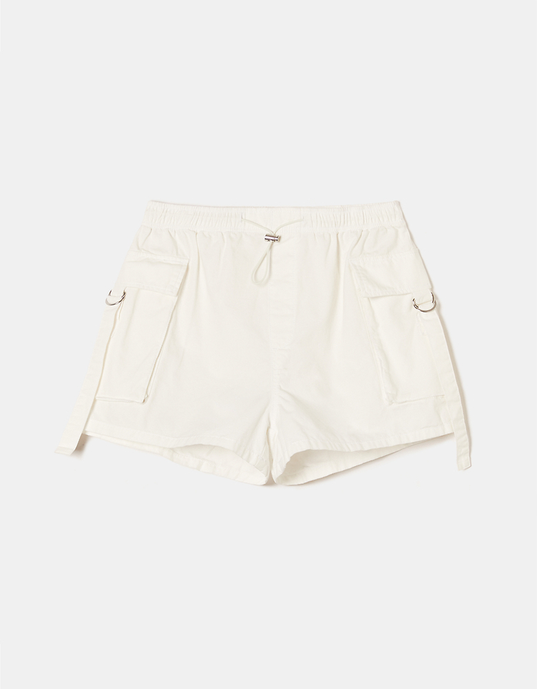 TALLY WEiJL, Shorts Cargo Parachute A Vita Alta for Women