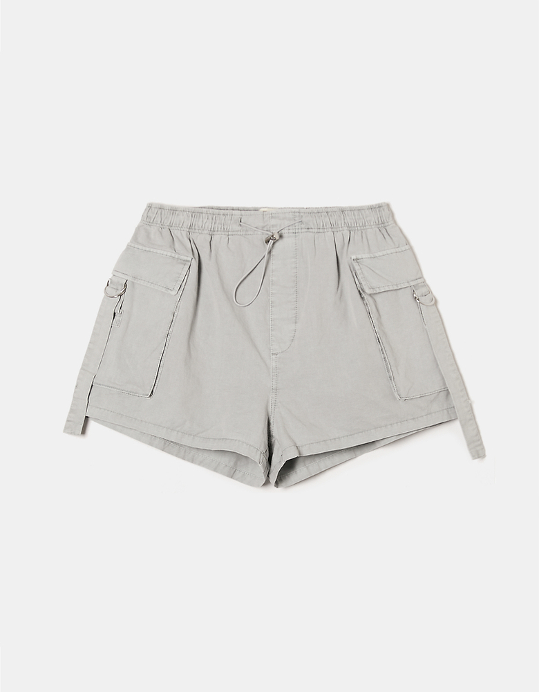 TALLY WEiJL, Cotton Mini Parachute Shorts for Women