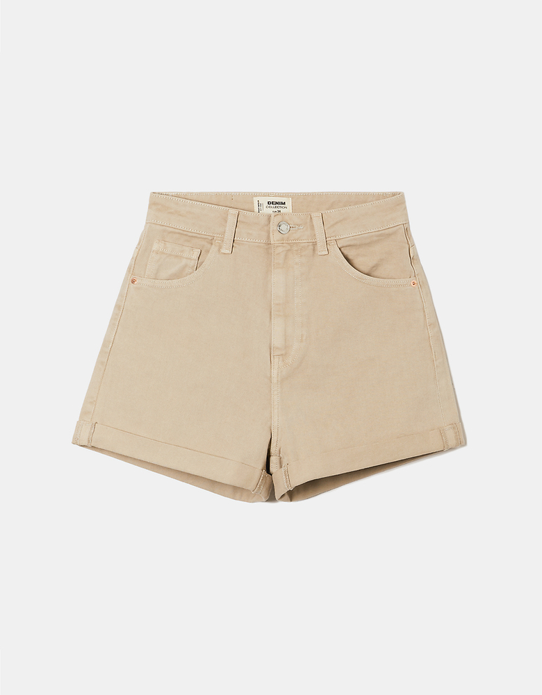 TALLY WEiJL, High Waist Mini Mom Shorts for Women