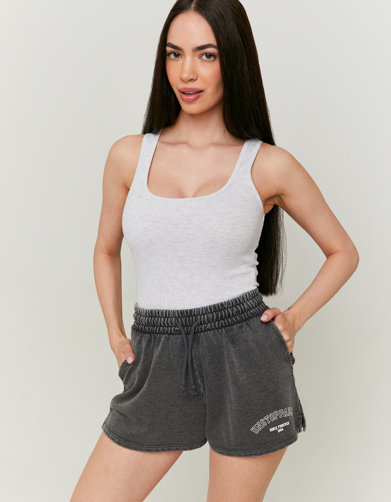 TALLY WEiJL, Σορτς Basic Γκρι for Women