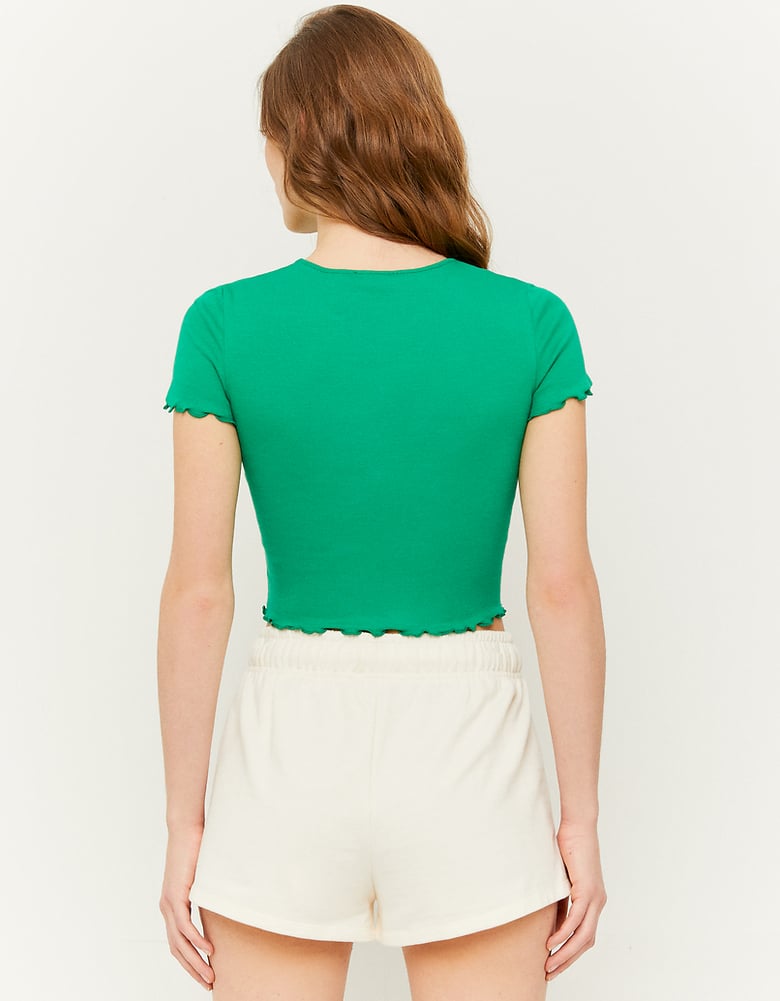 TALLY WEiJL, White High Waist Basic Shorts for Women