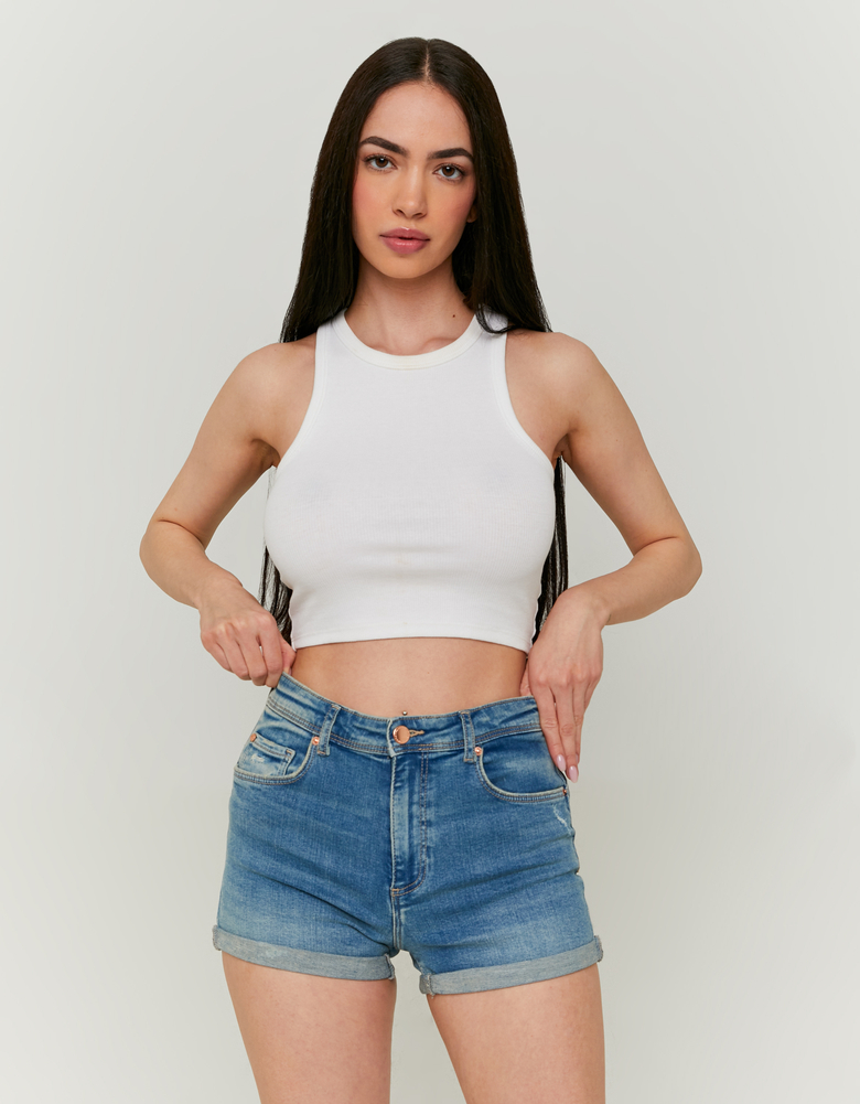 TALLY WEiJL, Short Skinny Push-Up Taille Mi-Haute for Women