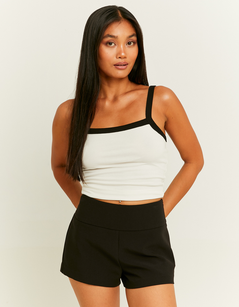 TALLY WEiJL, Black Tailoring Short for Women