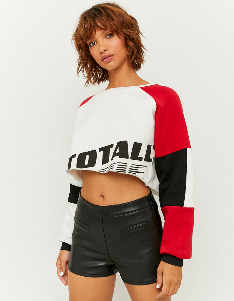 Short Taille Haute Similicuir Noir | TALLY WEiJL