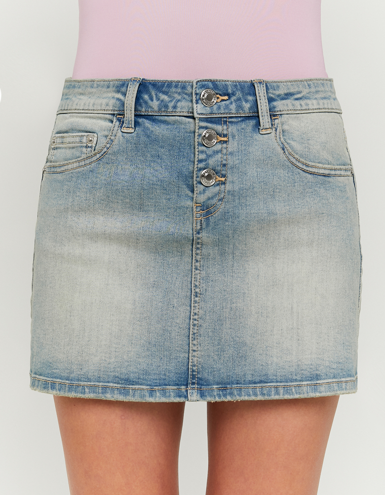 TALLY WEiJL, Τζιν Φούστα Mini for Women