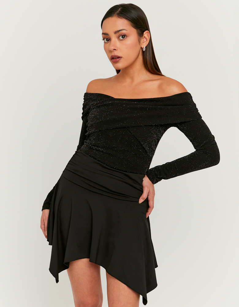 TALLY WEiJL, Gonna Asimmetrica Nera for Women