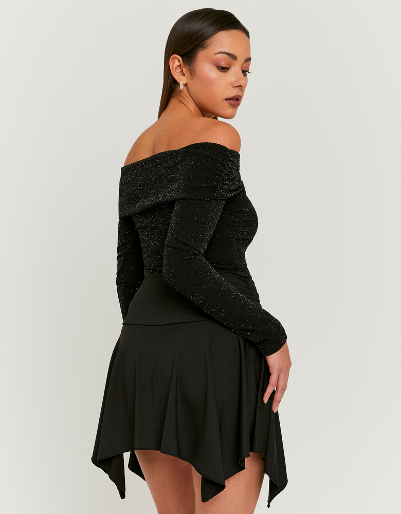 TALLY WEiJL, Gonna Asimmetrica Nera for Women