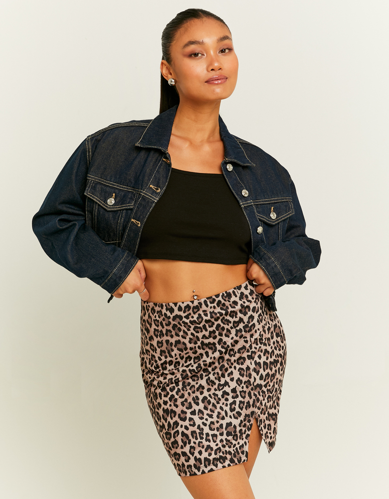 Mini Jupe Imprimé Léo | TALLY WEiJL