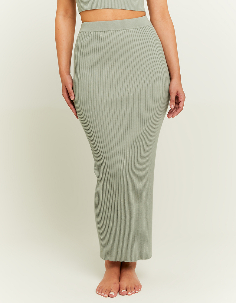 Knit Skirt with side slit | TALLY WEiJL
