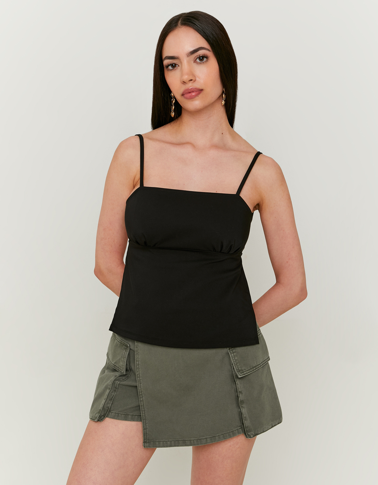 TALLY WEiJL, Schwarzes rückenfreies Cami-Top for Women