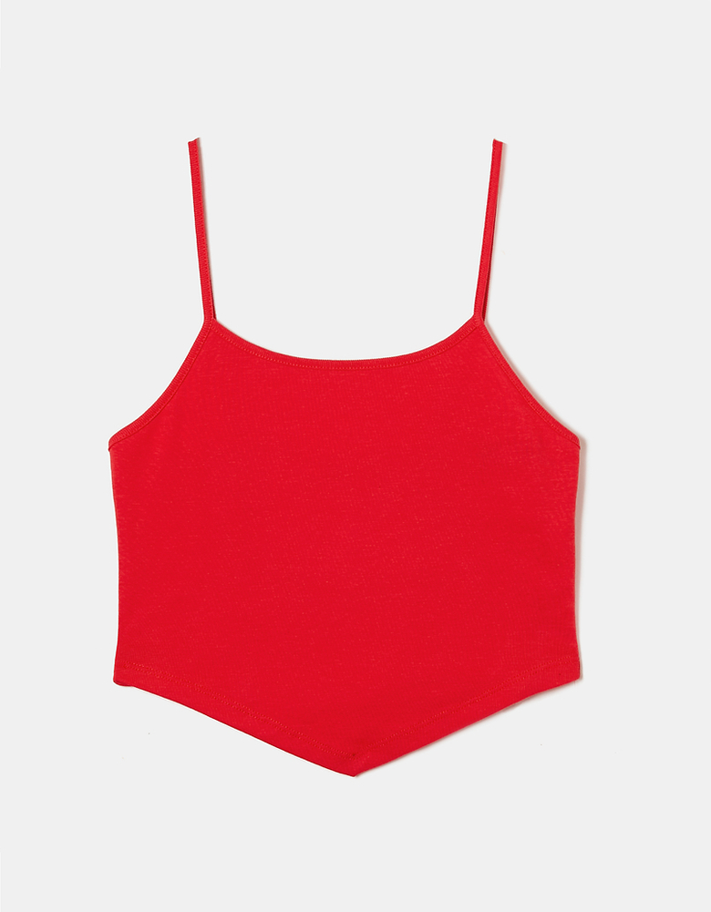 Basic Ribbed Tank Top | TALLY WEiJL