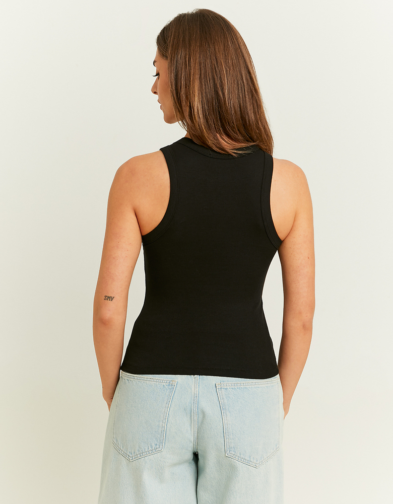 TALLY WEiJL, Schwarzes Basic-Tanktop for Women