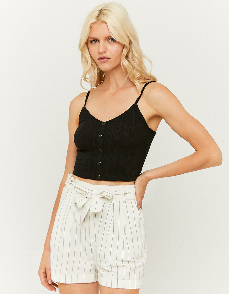 TALLY WEiJL, Buttoned Basic Tank Top for Women
