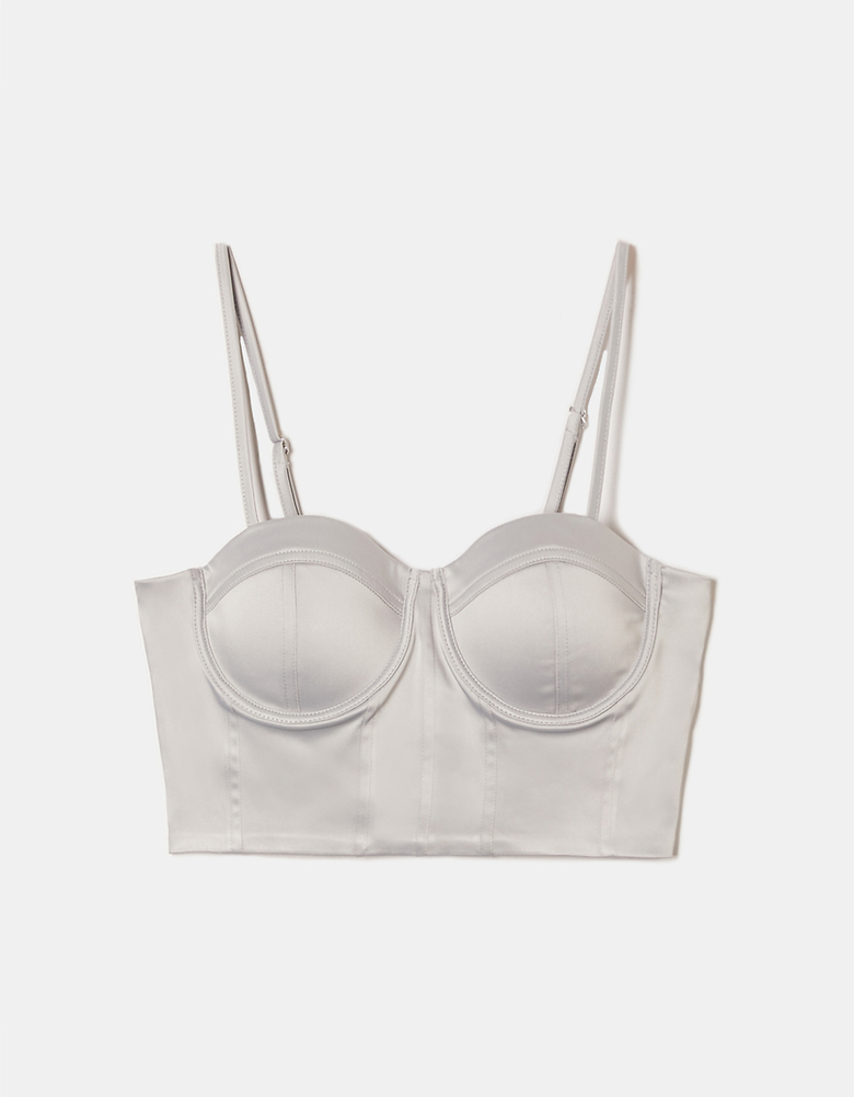 Top Corsetto In Raso | TALLY WEiJL