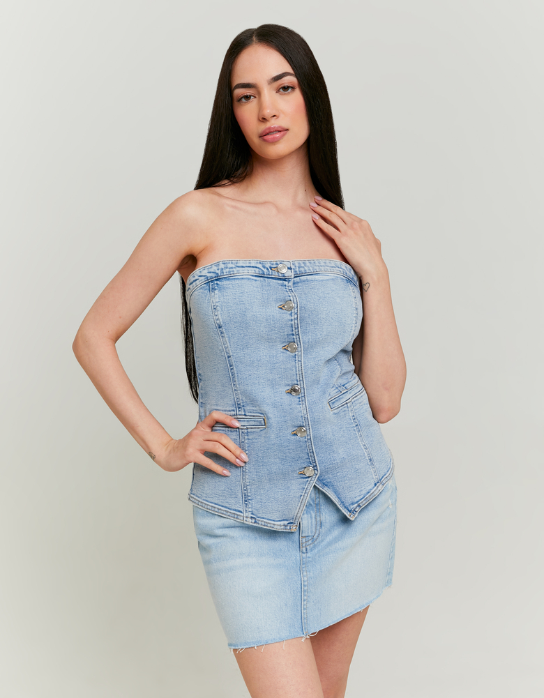 TALLY WEiJL, Denim-Top for Women