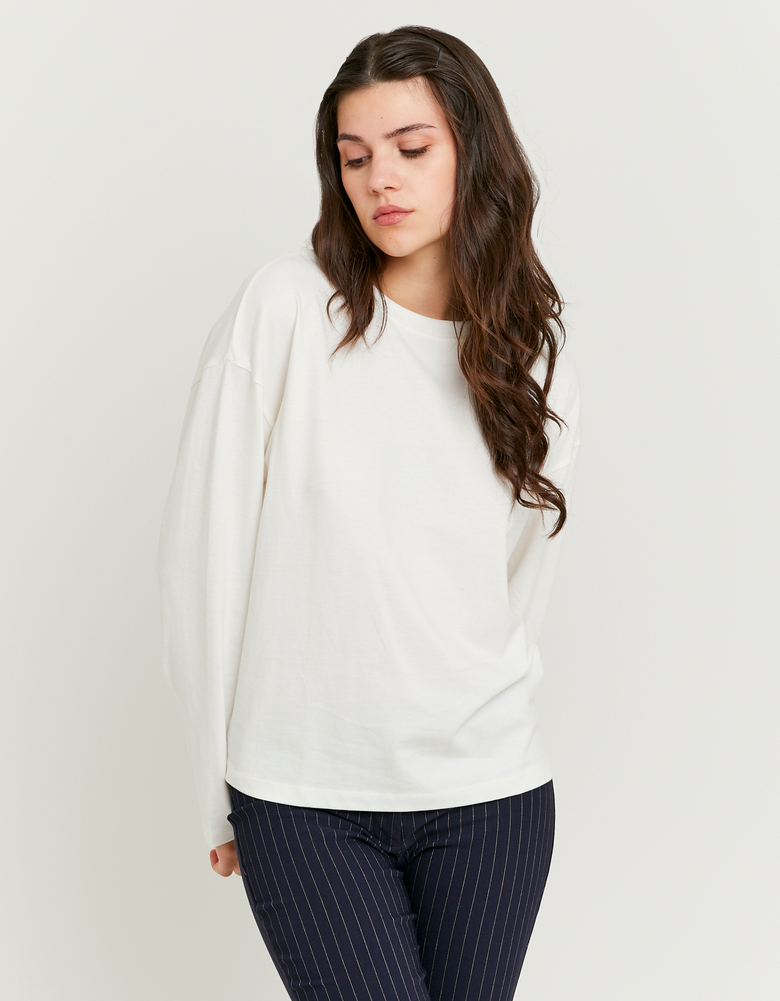 TALLY WEiJL, Weisses Basic T-Shirt for Women