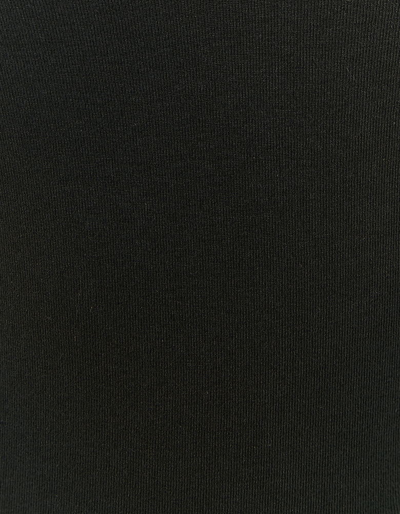 Black Basic Long Sleeves T shirts | TALLY WEiJL