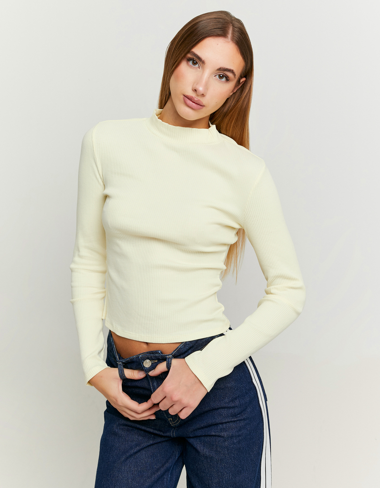 TALLY WEiJL, Maglietta Basica Gialla for Women