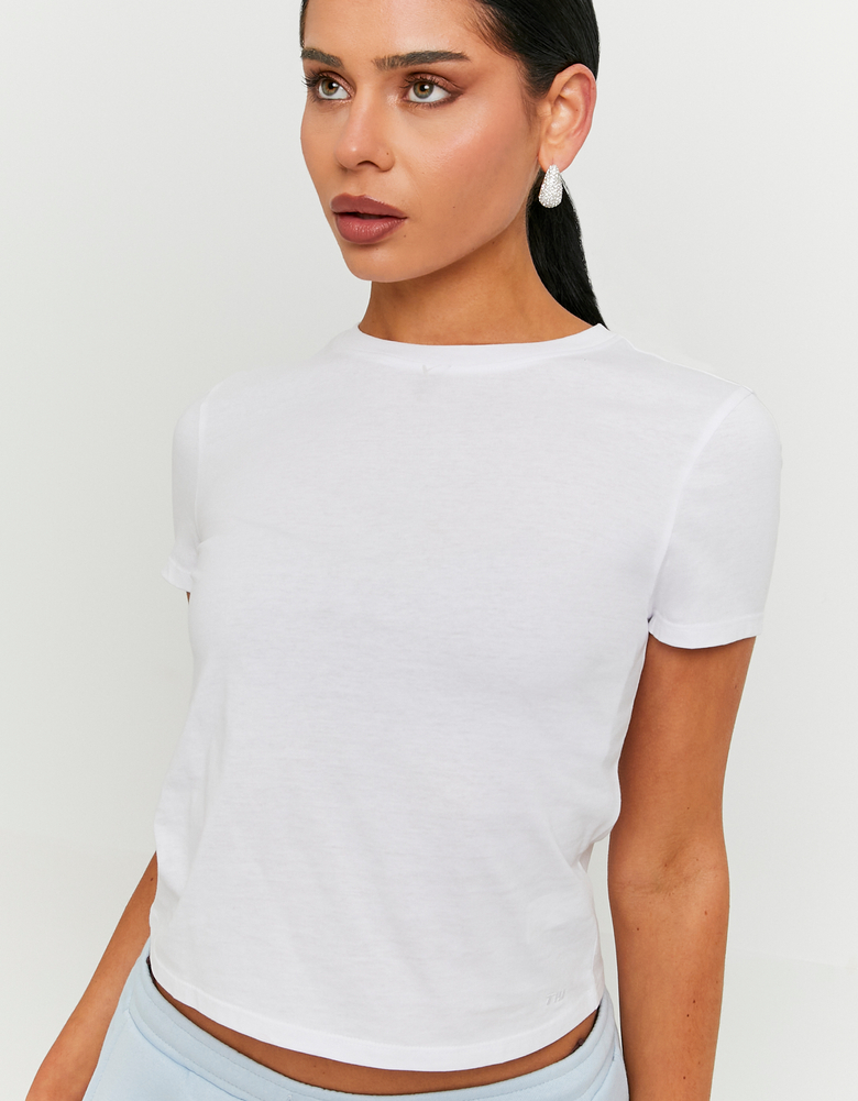 TALLY WEiJL, T-shirt basic bianca for Women