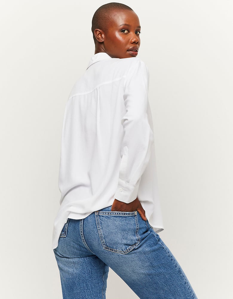 Chemise oversize blanche | TALLY WEiJL