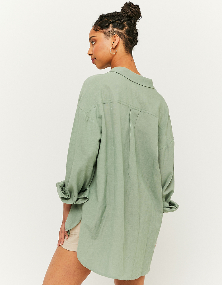 Chemise basique en lin mélangé | TALLY WEiJL