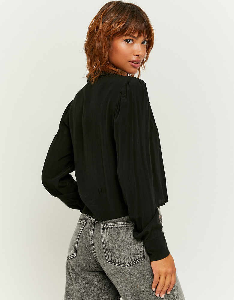 TALLY WEiJL, Camicia A Maniche Lunghe Nera for Women