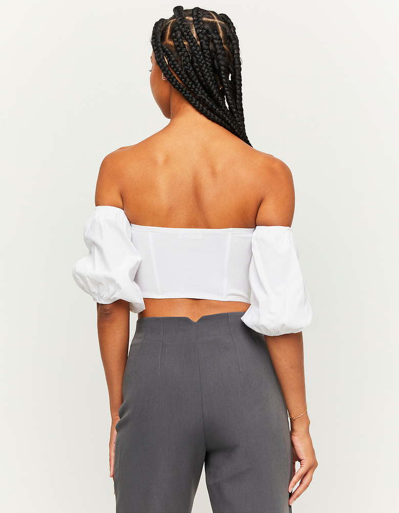 Off Shoulder Corset Top | TALLY WEiJL