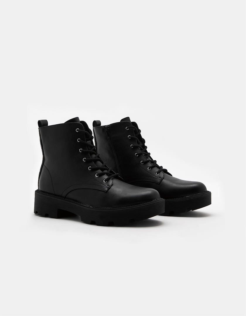 TALLY WEiJL, Bottines Lacées Noires for Women