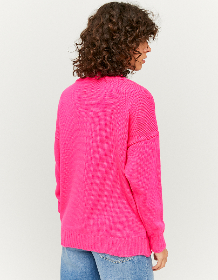 TALLY WEiJL, Luźny sweter z dekoltem V for Women