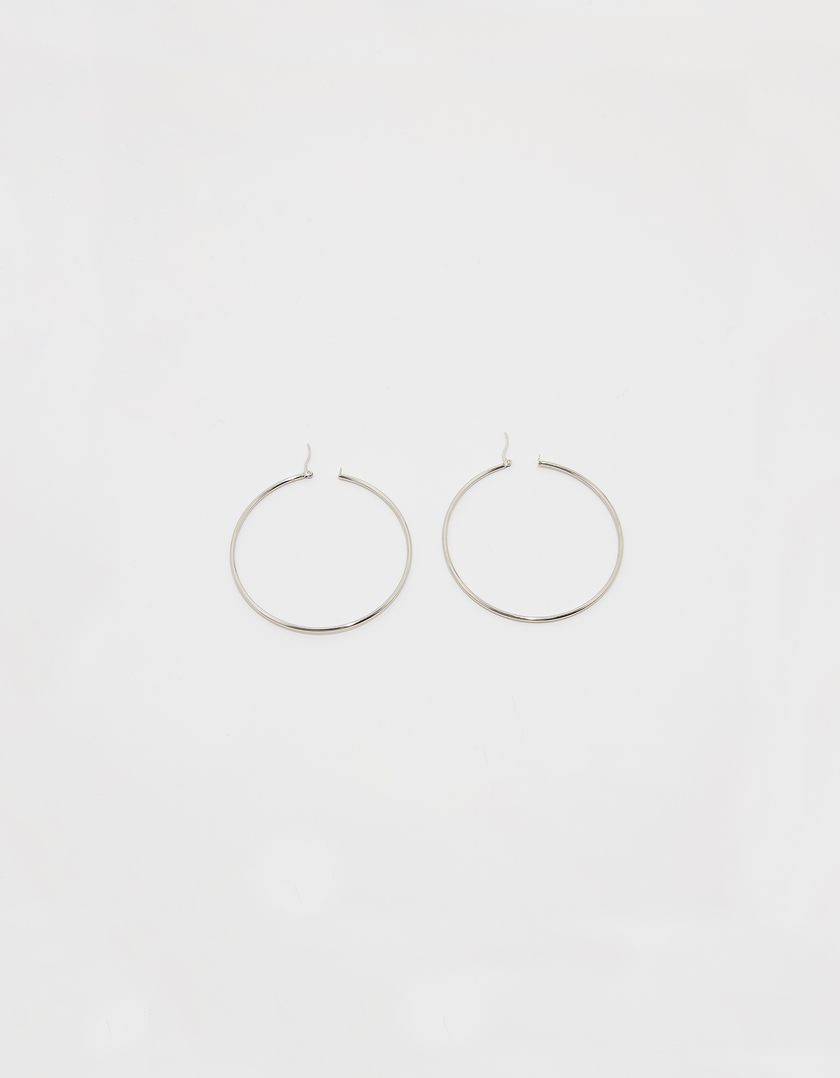 Big Hoops Silver Earrings