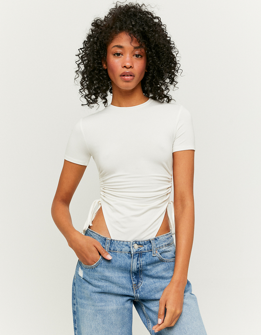 TALLY WEiJL, Top Manches Courtes Blanc for Women