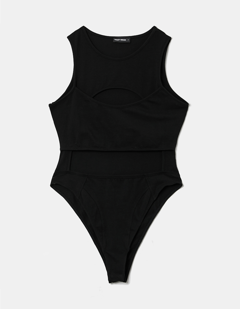 TALLY WEiJL, Black Bodysuit for Women